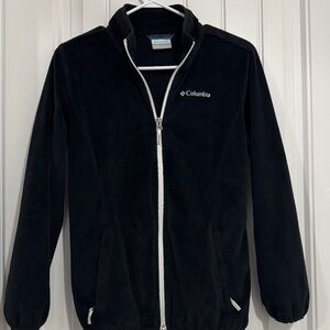 Columbia kid’s Black velvet Full-Zip Fleece